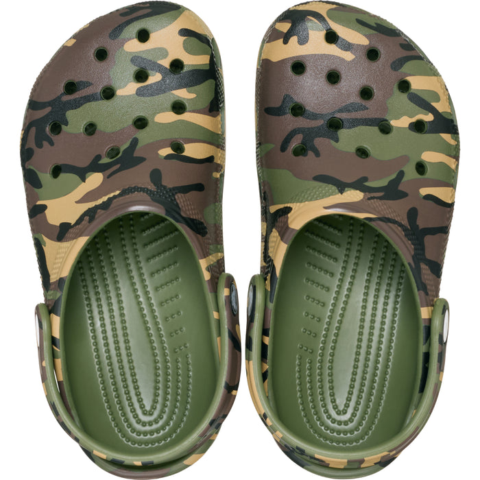 Classic Camouflage Clog K - Asker Yeşili/Çok Renkli