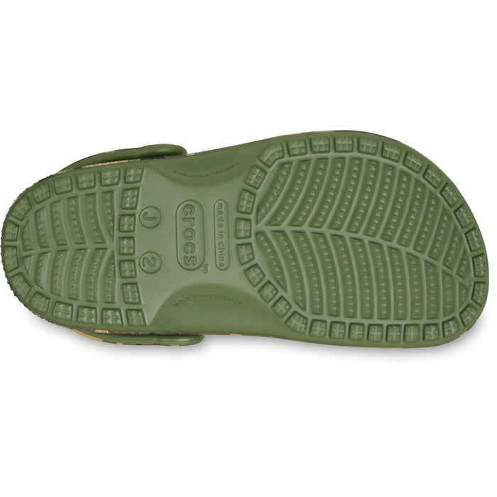 Classic Camouflage Clog K - Asker Yeşili/Çok Renkli