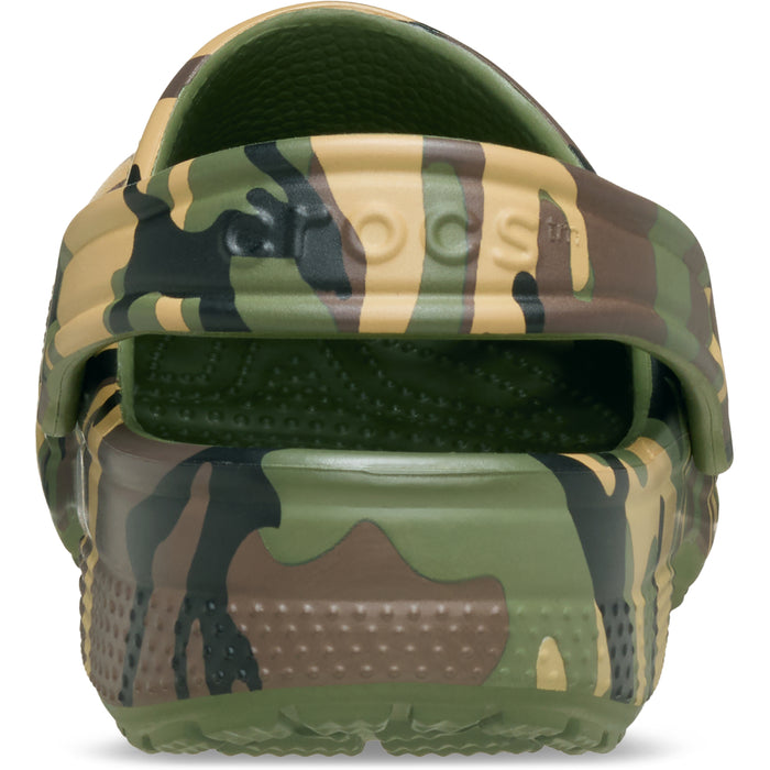 Classic Camouflage Clog K - Asker Yeşili/Çok Renkli