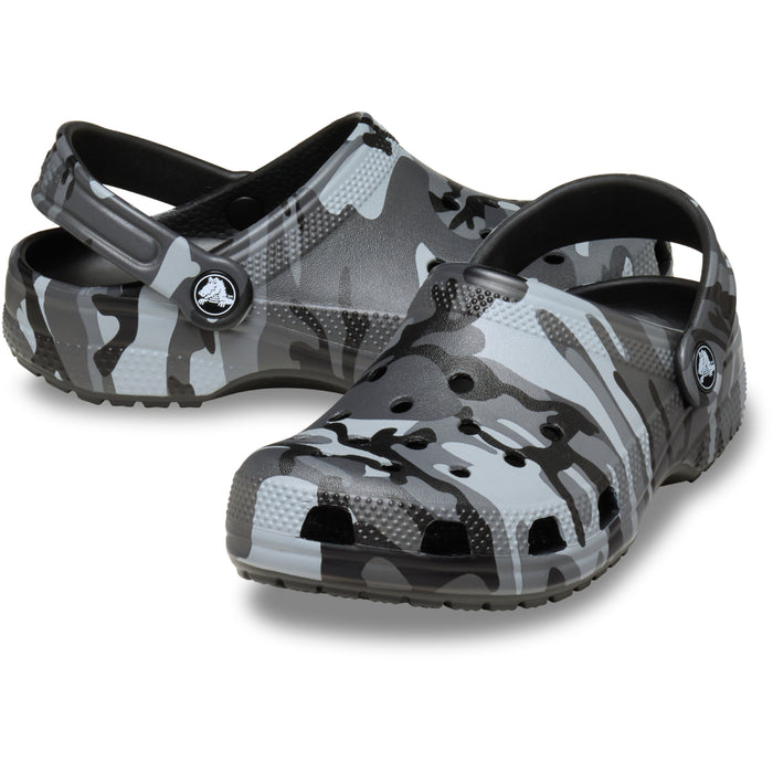 Classic Camouflage Clog K - Siyah/Arduvaz Gri