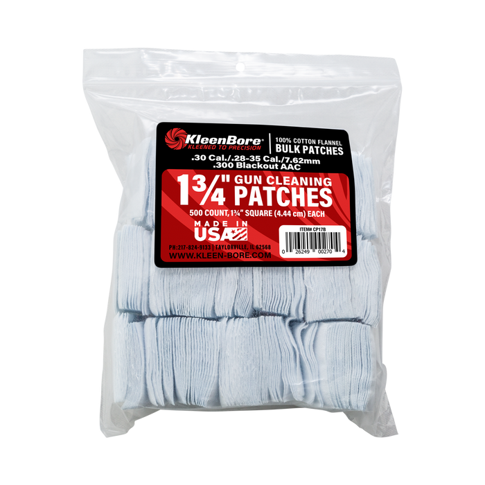 Cleaning Patches 1-3/4"" | KB-CP-17B