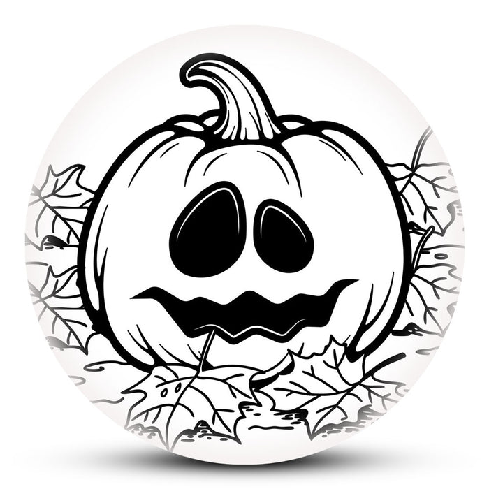 Coloring Book Series DyeMax - Halloween Pumpkin Wavy Smile