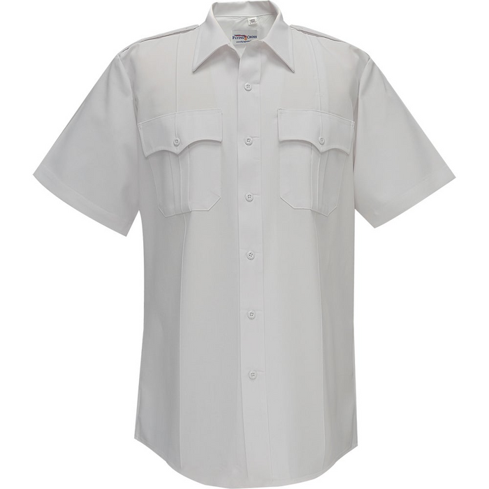Command Power Stretch Short Sleeve Shirt w/ Zipper | FLC-F192R78Z