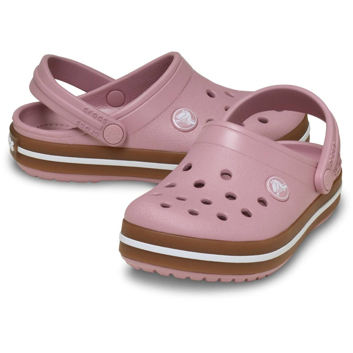 Crocband Gum Clog T - Mauve/Gum