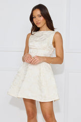 Chic Reverie Mini Dress White