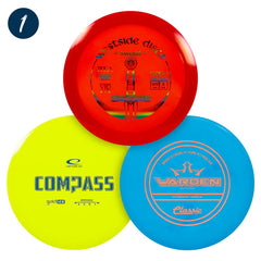 Disc Golf Assorted Premium Starter Set