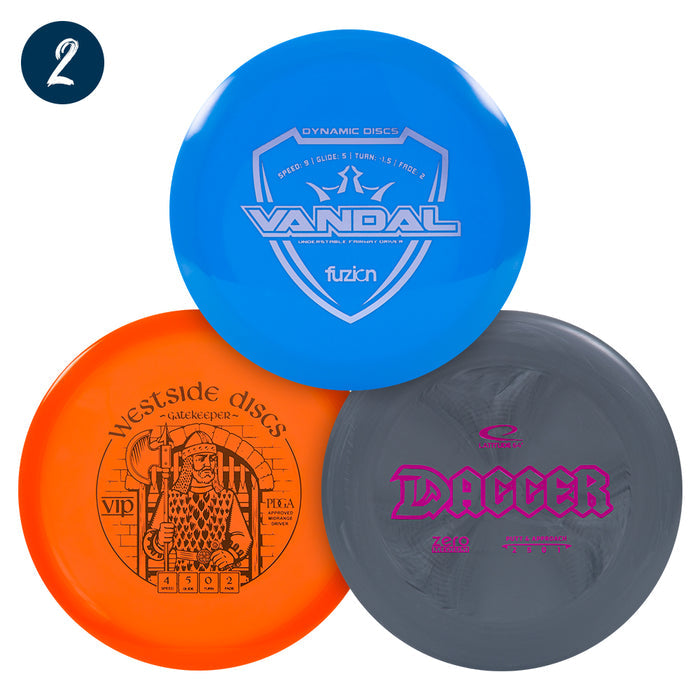 Disc Golf Assorted Premium Starter Set