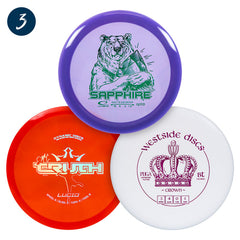 Disc Golf Assorted Premium Starter Set