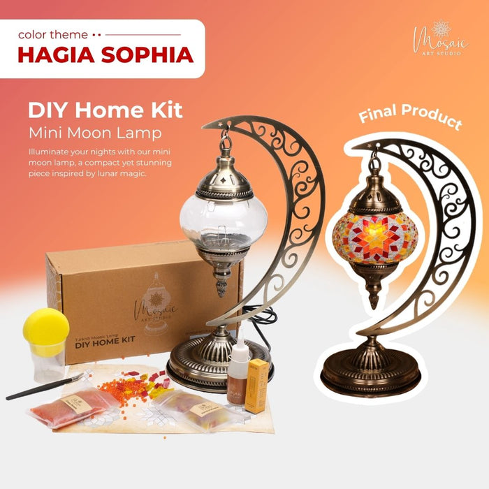 DIY Turkish Mosaic Lamp Kit – Hagia Sophia Design Theme