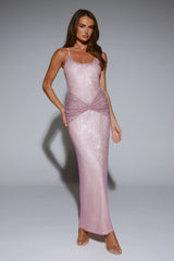 Exclusive Events Maxi Dress Pink