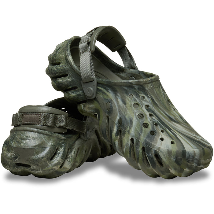 Echo Marbled Clog - Dusty Olive/Multi