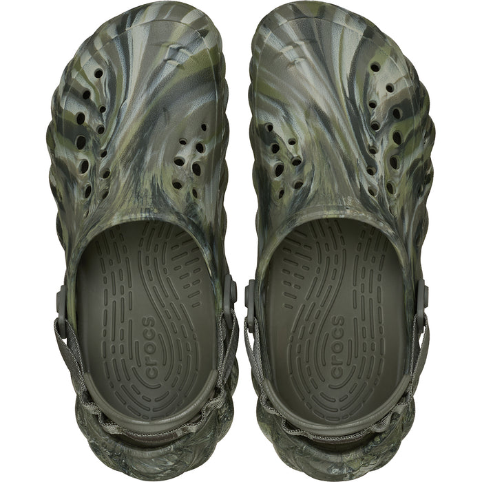 Echo Marbled Clog - Dusty Olive/Multi
