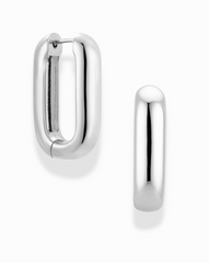 Elly Grande Hoops - Mod + Jo - Jewelry built to last, advanced plating technology