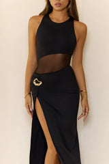 Beauty On Display Maxi Dress Black