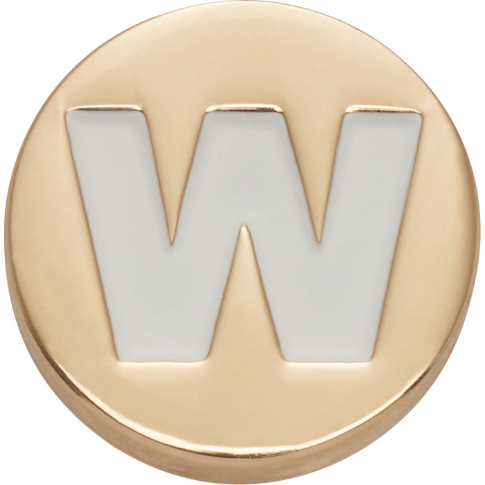 Gold Letter W - UNIQUE