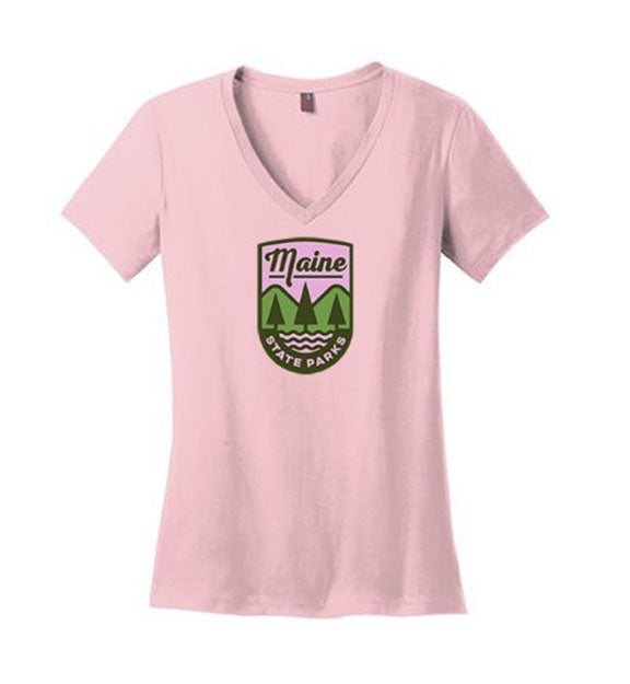 Maine State Parks Women's Pink Tee