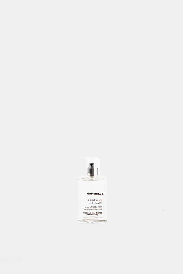 Comme des Garçons Parfums Marseille Eau de Toilette 50ml flacon transparent minimaliste vaporisateur argenté