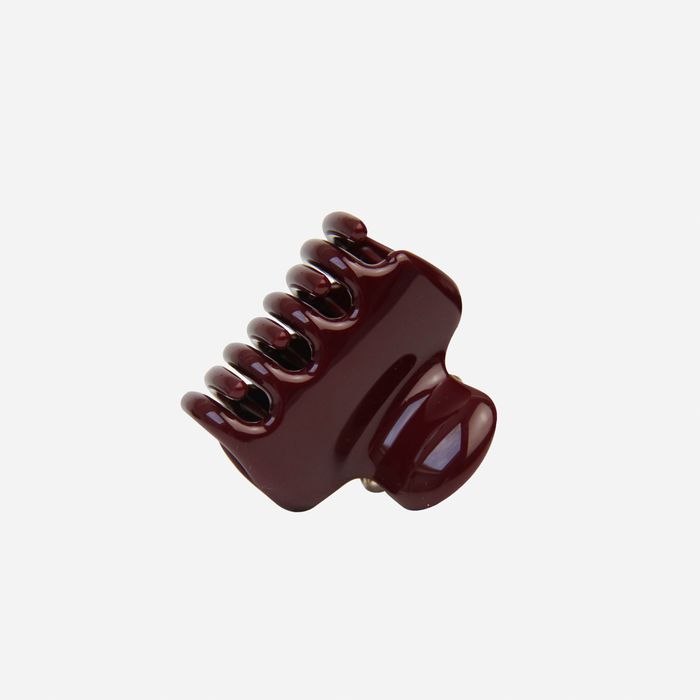 Medium Burgundy Swirl Hair Claw