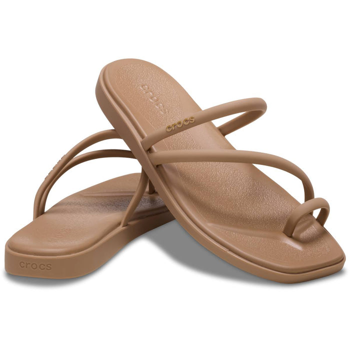 Miami Toe Loop Sandal - Süt Çikolata