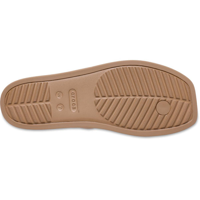 Miami Toe Loop Sandal - Süt Çikolata