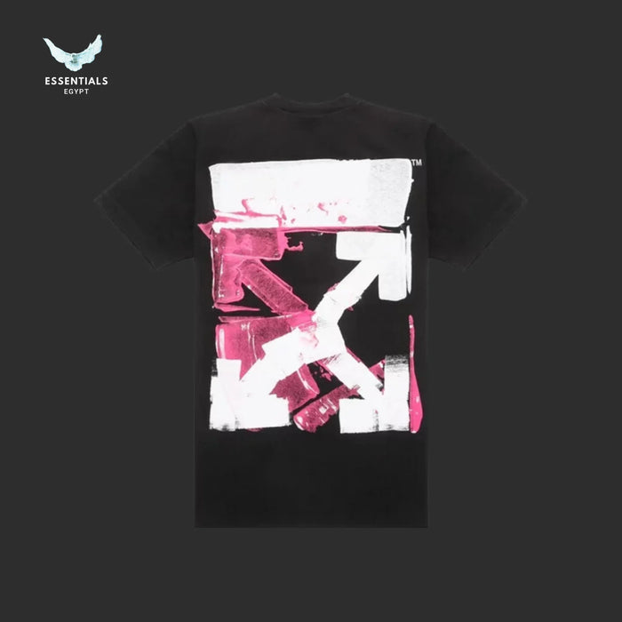 Off - White Minimal Logo Tee – Black/White - ESSENTIALS EGYPT