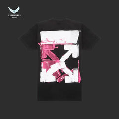 Off - White Minimal Logo Tee – Black/White - ESSENTIALS EGYPT