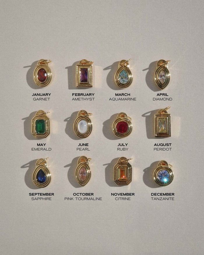 Monroe Birthstone Charm
