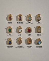 Monroe Birthstone Charm