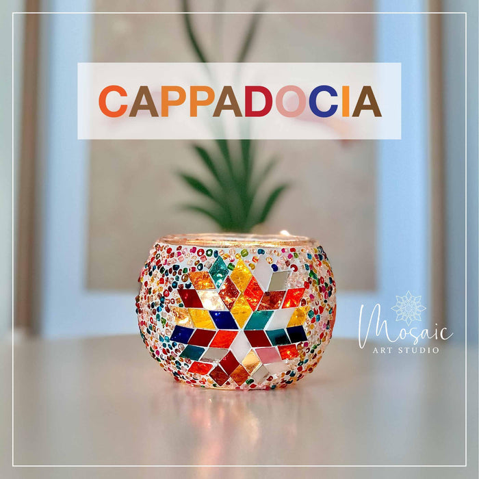 Mosaic Candle Holder DIY Home Kit "CAPPADOCIA"