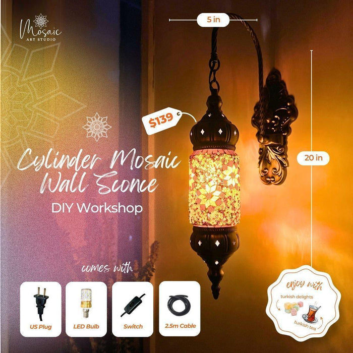 Cylinder Wall Sconce