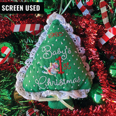OFFICIAL PROP - SCREEN USED: Baby's First Christmas 1985 (Prominently Shown Onscreen)