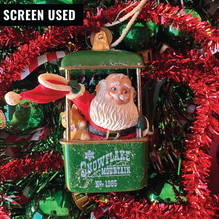 OFFICIAL PROP - SCREEN USED: Santa's Ski Trip 1985 (Vintage Ornament)
