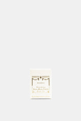 Boîte packaging Santa Maria Novella Patchouli eau de cologne 100ml blanc cassé motifs dorés Firenze 1221