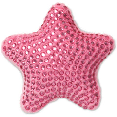 Plush Studded Pink Star - UNIQUE