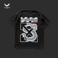 Off - White Racing Print Tee – Red/Black - ESSENTIALS EGYPT