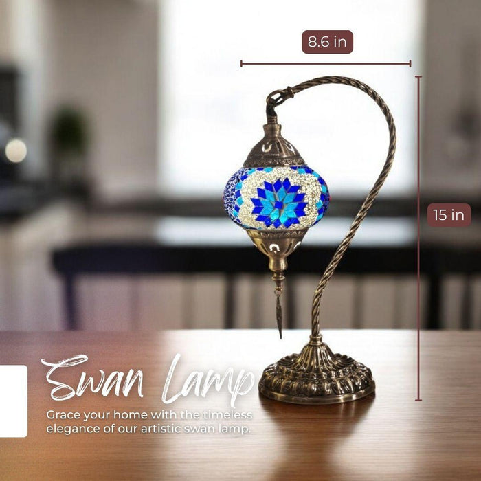 Ready-made Mosaic Lamp - Aegean Flower