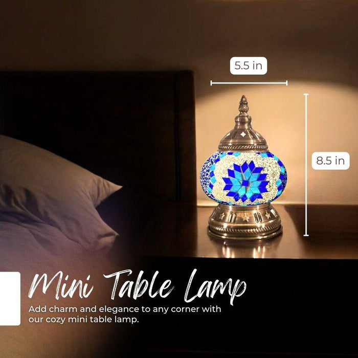 Ready-made Mosaic Lamp - Aegean Flower