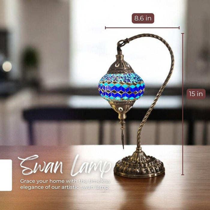 Ready-made Mosaic Lamp - Aegean Fractals