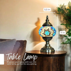 Ready-made Mosaic Lamp - Aegean Star