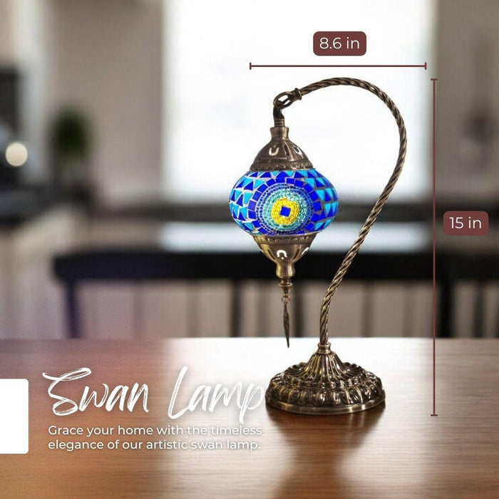 Ready-made Mosaic Lamp - Aegean Sunflower