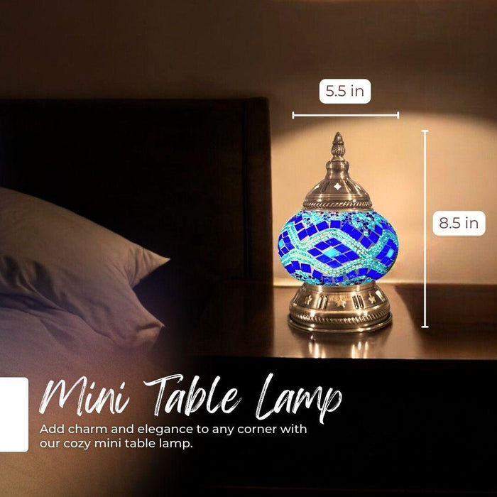 Ready-made Mosaic Lamp - Aegean Wave