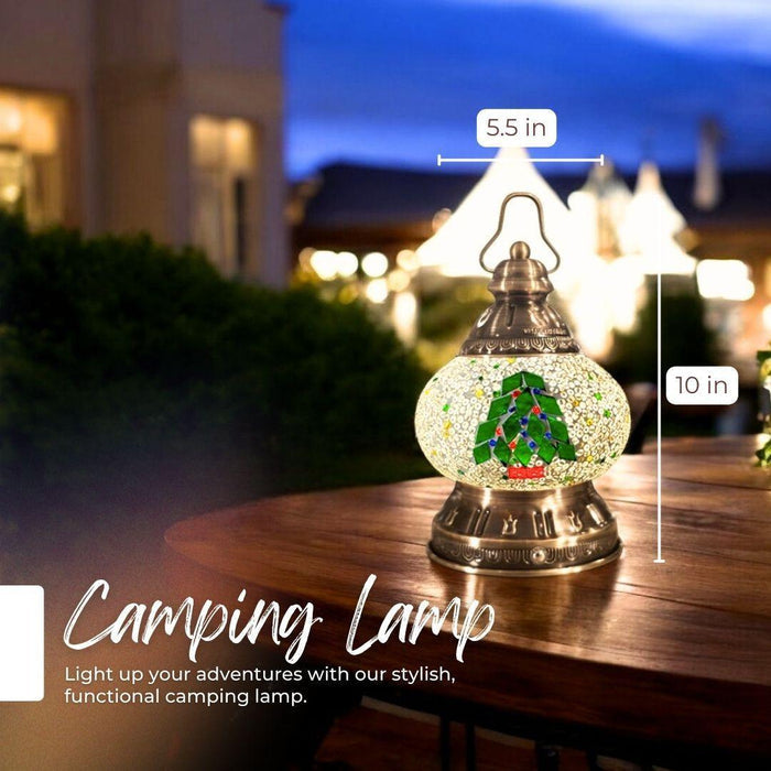 Ready-made Mosaic Lamp - Christmas Tree