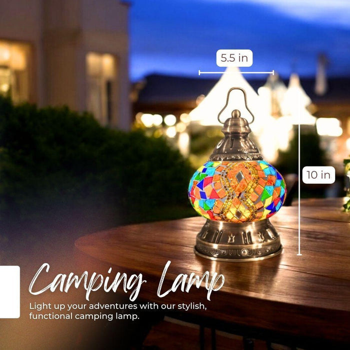 Ready-made Mosaic Lamp - Festive Diamonds