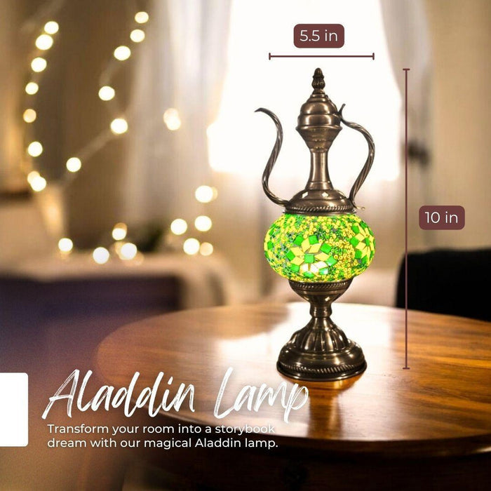 Ready-made Mosaic Lamp - Lemon-Lime Sunflower