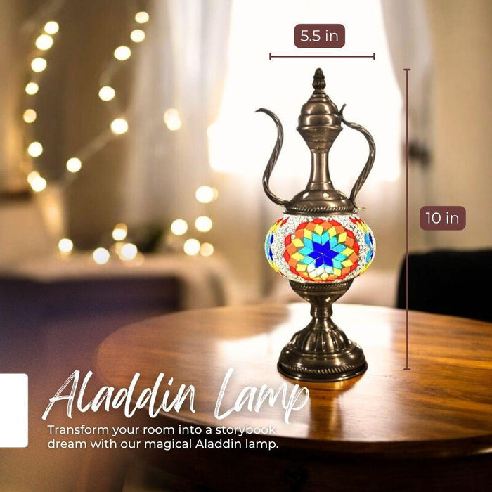 Ready-made Mosaic Lamp - Rainbow Starburst