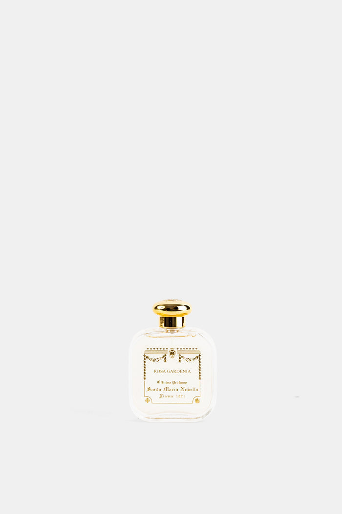 Santa Maria Novella Rosa Gardenia Eau de Cologne 100ml flacon cristal transparent bouchon doré Officina Profumo Firenze 1221