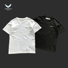 Off - White Small Logo Tee – Black/White - ESSENTIALS EGYPT