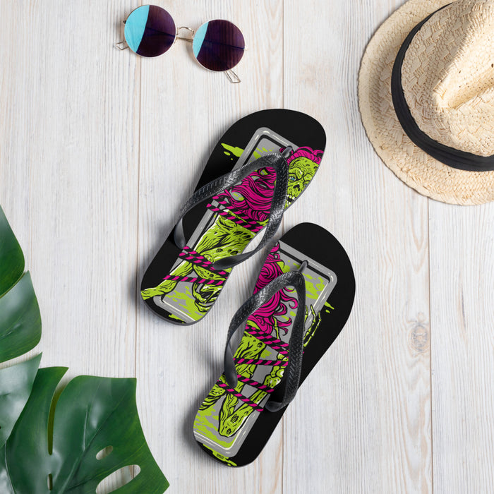 Take a half day Flip-Flops printed on demand