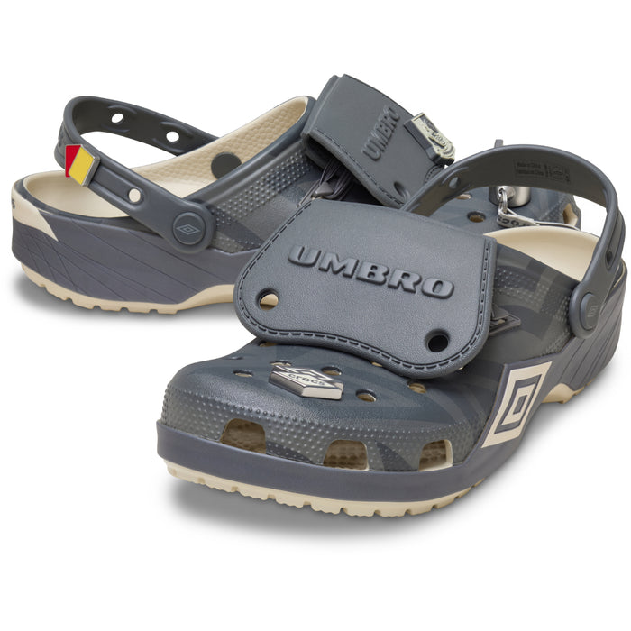 Umbro Crocs Classic Clog - Bone/Slate Grey