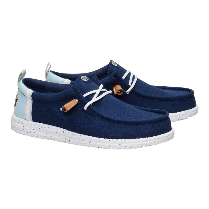 Wally Craft Linen - Navy Blazer/Multi